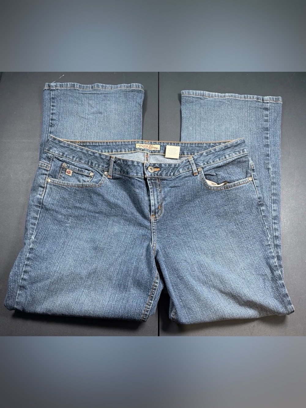 Paris Blues Light Blue Wide Leg Jeans